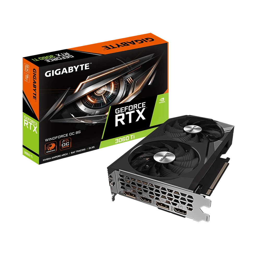Gigabyte GeForce RTX 3060 Ti WINDFORCE OC 8G  (Rev. 2.0)